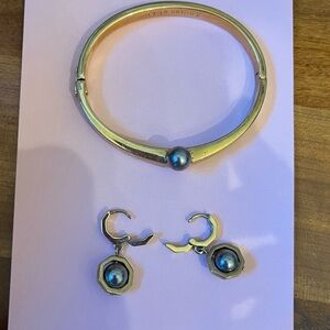 Louise et cie jewelry set!! Includes two necklaces, bracelet and earrings. VGUC